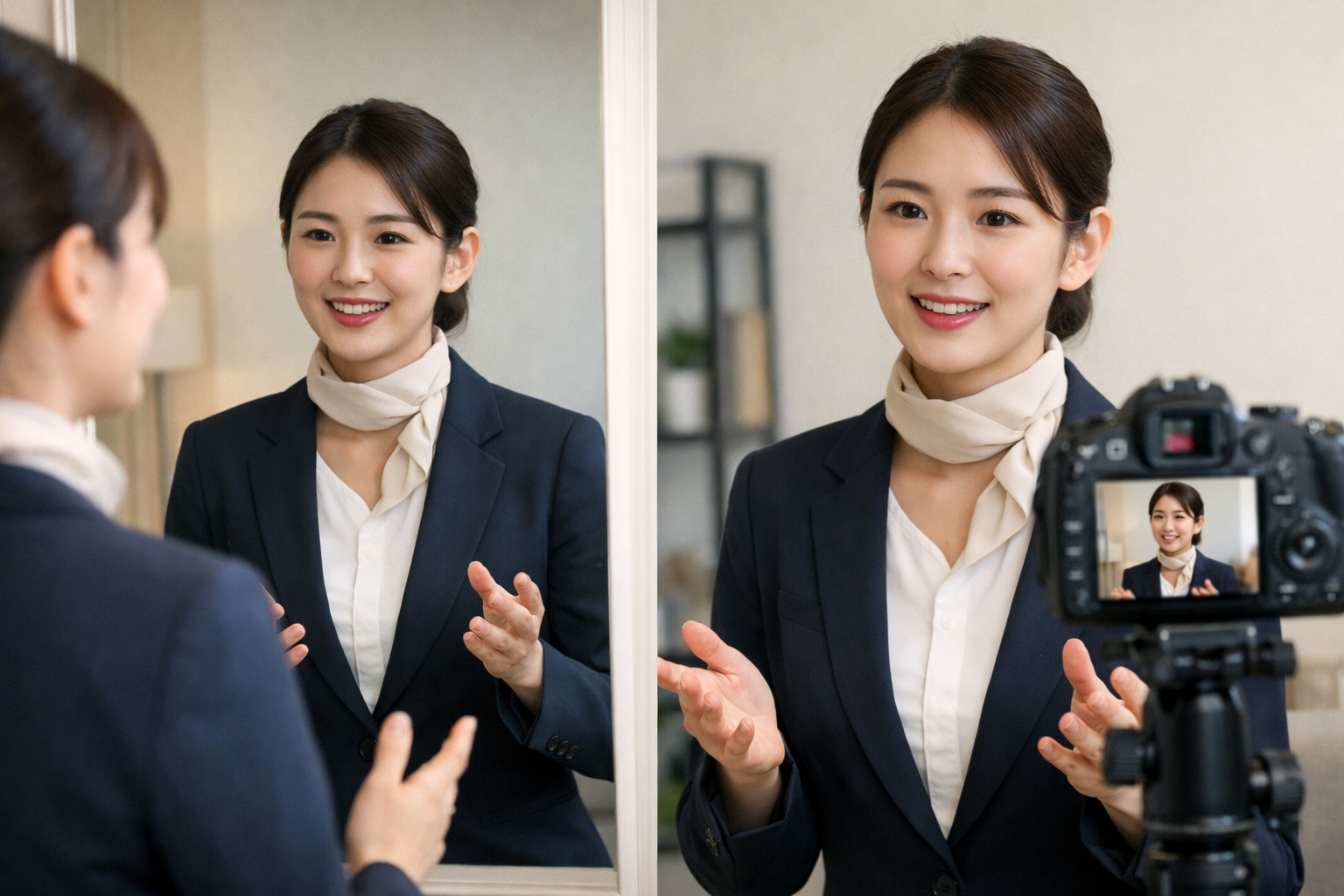 승무원 자기소개 예시 말하기 연습 이미지