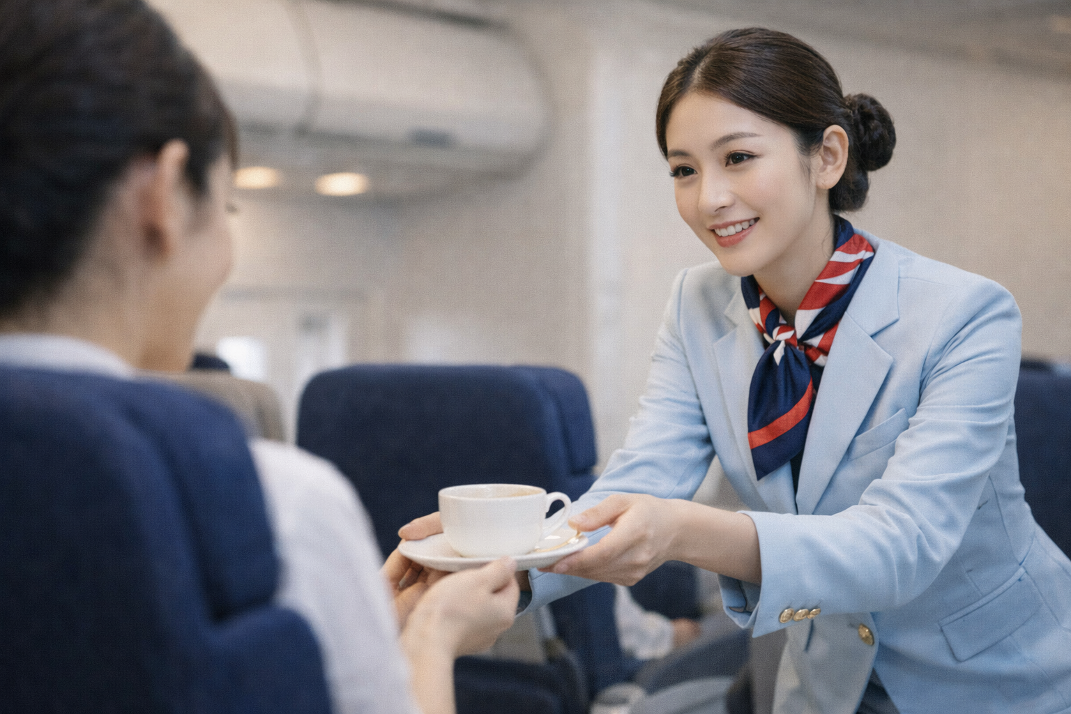 승무원 서비스 경험 답변 예시 메인 이미지