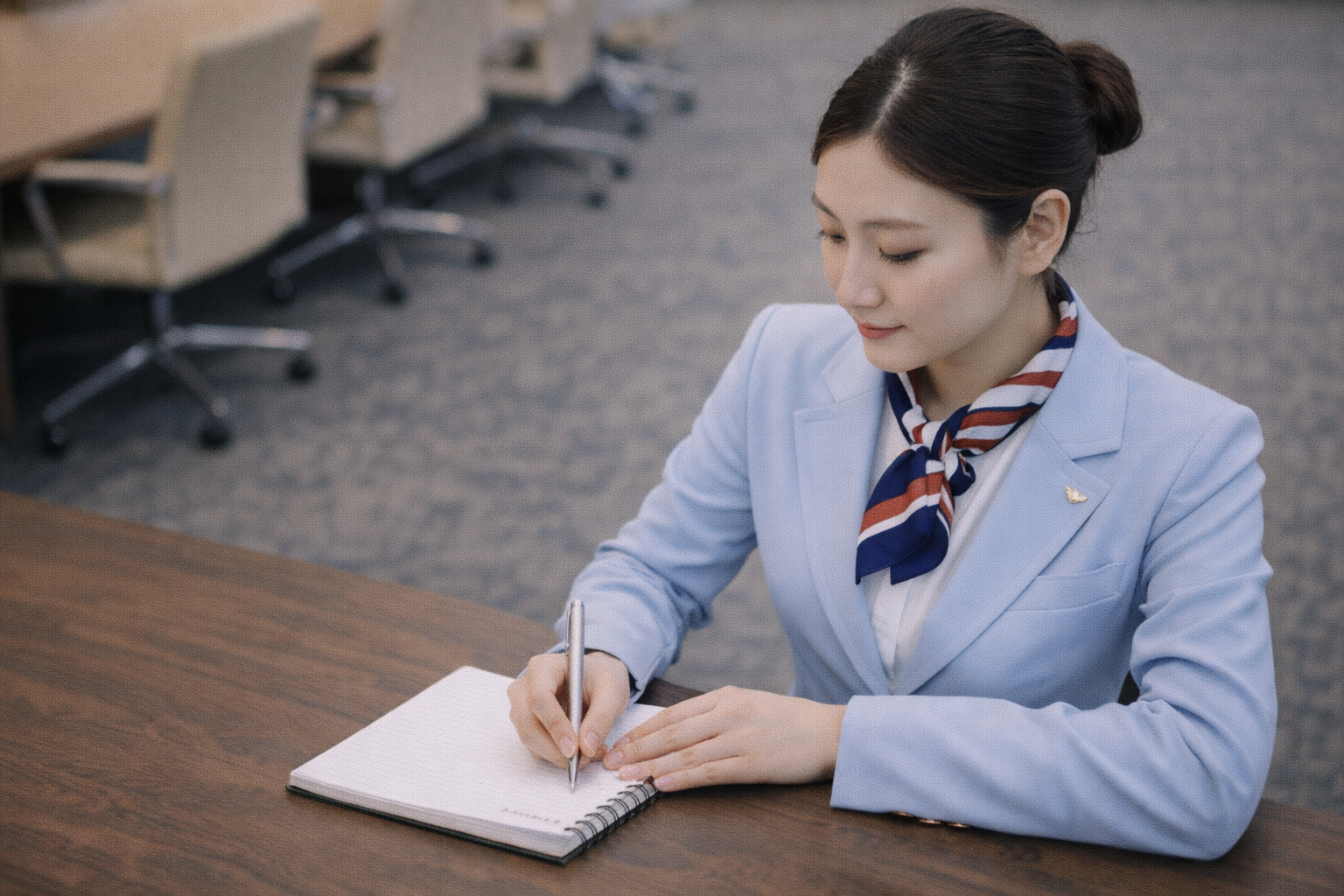 승무원 상황 대처 답변 구조 정리 이미지