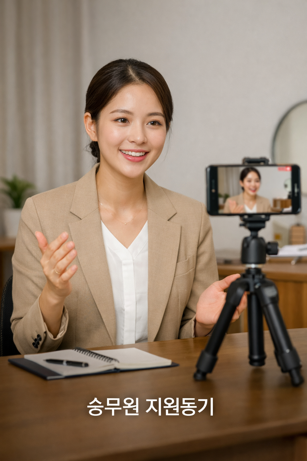 승무원 지원동기 예시 영상 연습 이미지